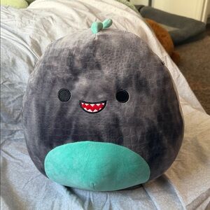 Squishmallows Gray and White Plush